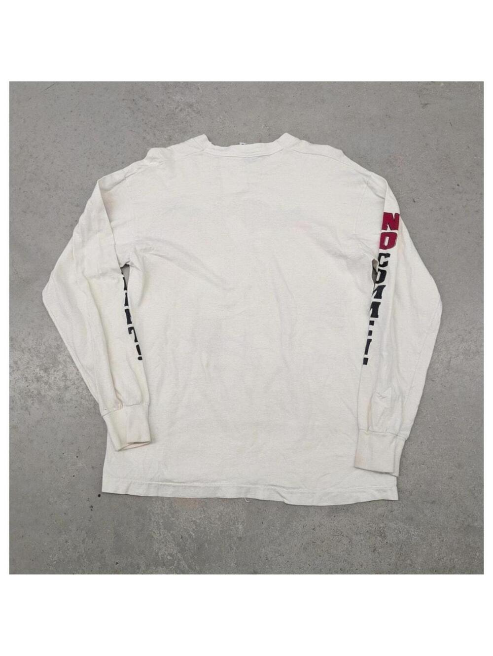 Vintage Looney Tunes Taz "No Comment" long sleeve shirt - Picture 2 of 8